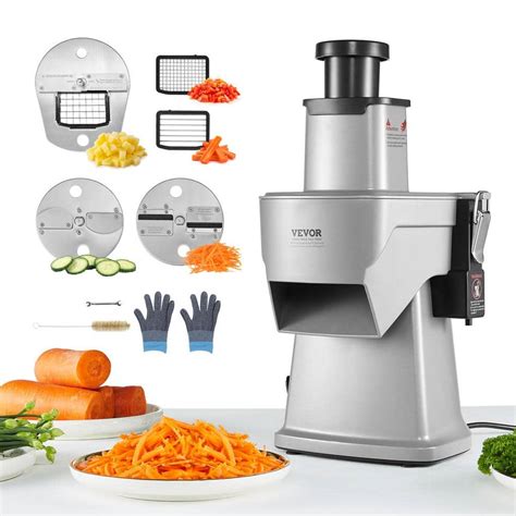 VEVOR Electric Vegetable Slicer 4 In 1 Multifunctional Food Cutter