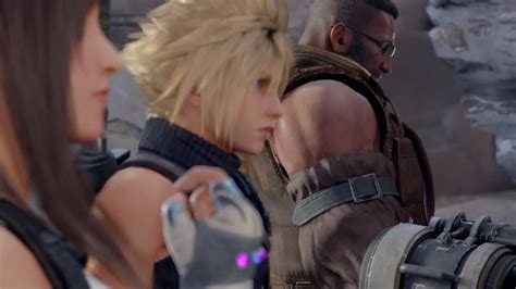 Final Fantasy Vii Remake Barret Finally Understands Cloud Youtube