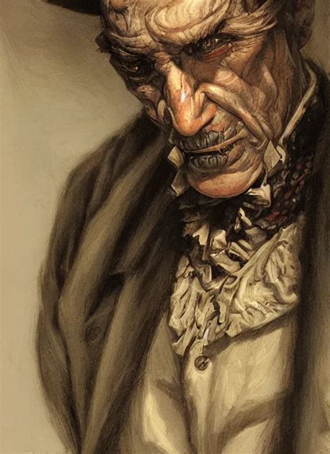 Close Up Crook Victorian Character By Sabbas Apterus Stable Diffusion