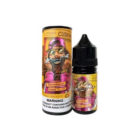 Nasty Salt Cush Man Strawberry Ml Oficina Vapor