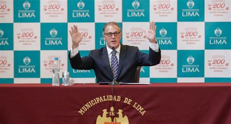 Jorge Muñoz Jne Desacredita Su Credencial Como Alcalde De Lima Y