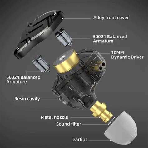 KZ ZS10 Pro X Wired IEM - High-Fidelity In-Ear Monitor | Concept Kart