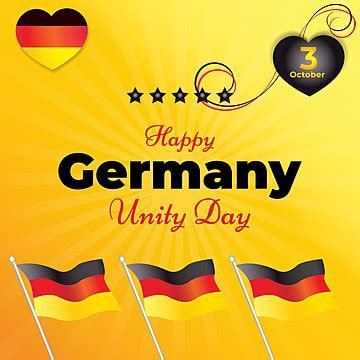 germany unity day banner png transparent images   vector