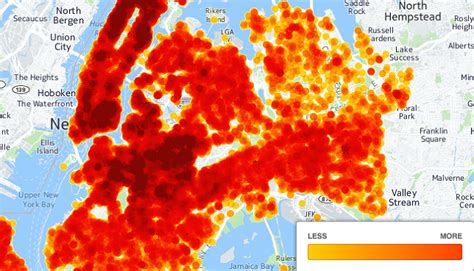 Check Out This Interactive Map That Shows You How Many Rats Are Scurrying About NYC | spoiled NYC