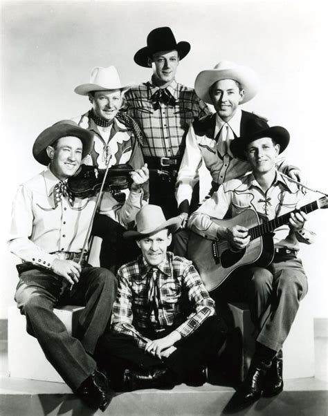 Western Singing Group Sons Of The Pioneers 8x10 Publicity Photo Aa