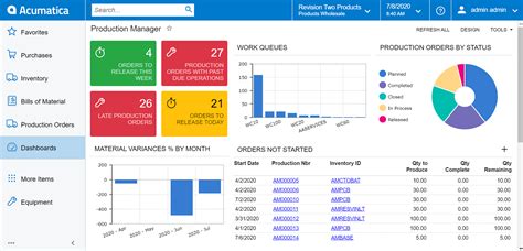 Reporting Dashboards And Data Analysis Clouderp Acumatica Specialists