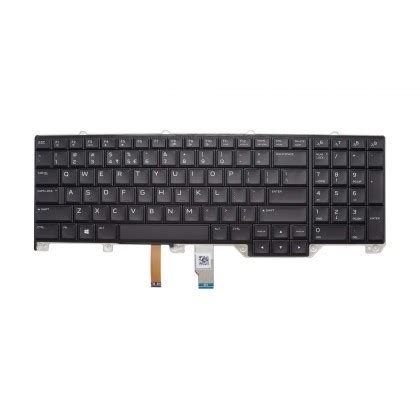 Malaysia Dell Alienware 17 R4 US Backlit Keyboard NSK-EE0BC 01 ...