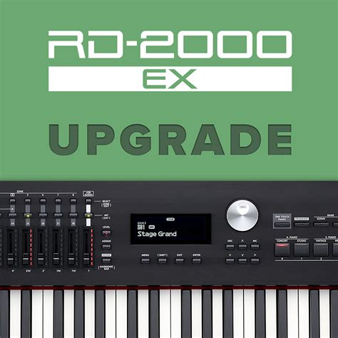 Roland RD 2000 EX Upgrade Mise à niveau système pour le piano de