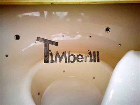 Hot Tub Pot Badefass Mit Sprudel Massaged Sen Timberin