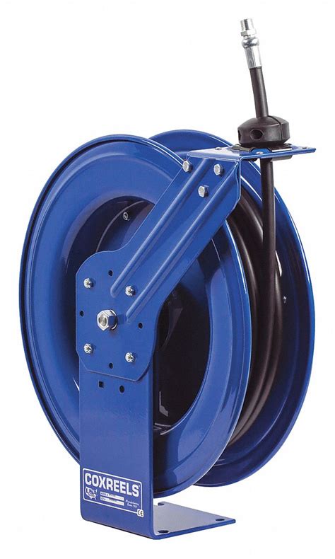 Coxreels 50 Ft 12 In Id 12 In Mnpt Spring Return Hose Reel