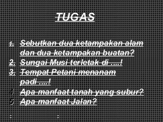 Tuliskan Tiga Kenampakan Buatan Beserta Contoh Pemanfaatannya 50