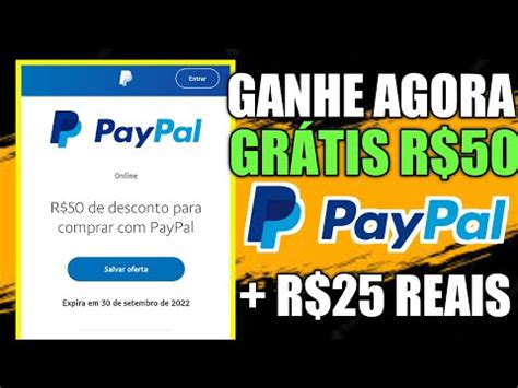 Urgente Como Resgatar O Cupom De R Reais R Do Paypal Saque