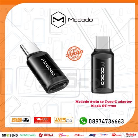 Jual Mcdodo Ot Converter Otg Iphone Lightning To Type C Fast