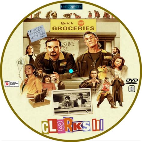 Clerks 3 2022 R1 Custom Dvd Label Dvdcovercom