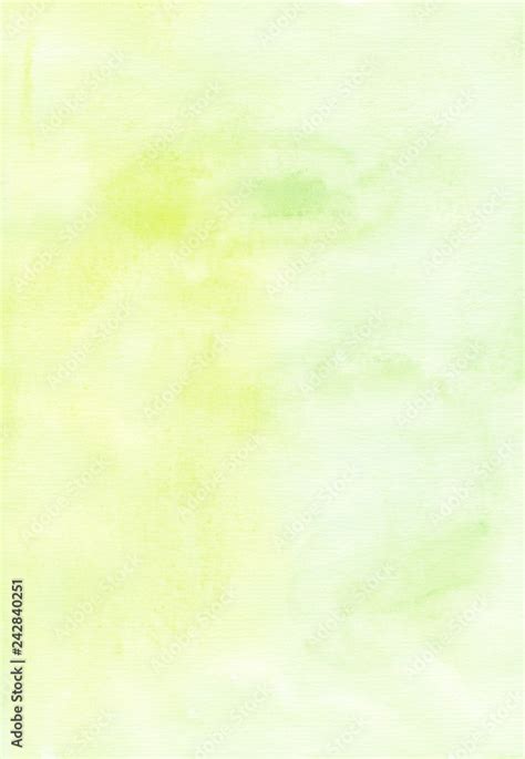 Watercolor Yellow Lemon Background Texture Hand Painted Aquarelle