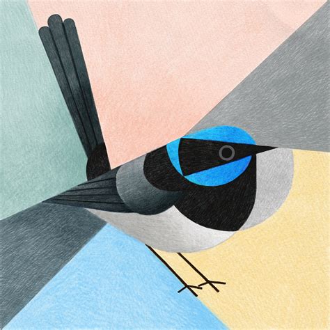 10 Brilliant Birds Illustrated With Only Simple Geometric Forms