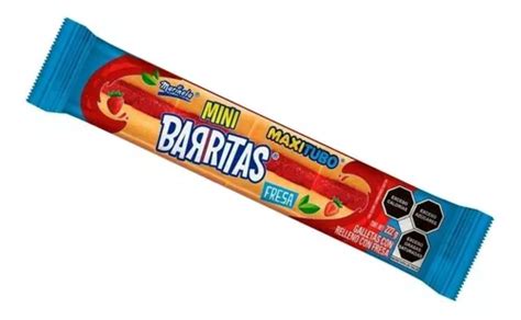 Galletas Barritas Maxitubo Mini Con Relleno Con Fresa G Mercadolibre