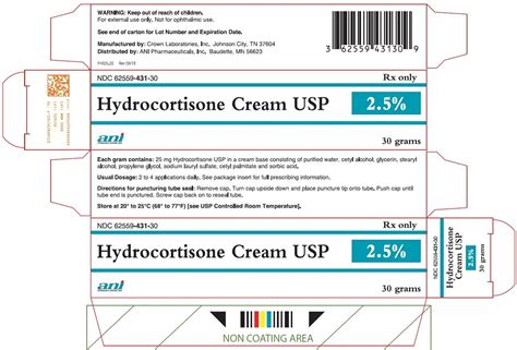 Hydrocortisone - FDA prescribing information, side effects and uses