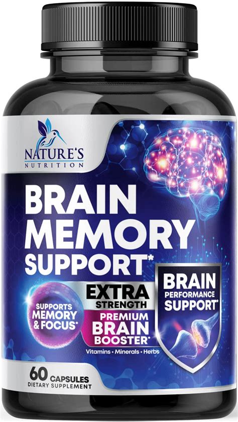 Nootropic Brain Supplement For Memory Focus Concentration