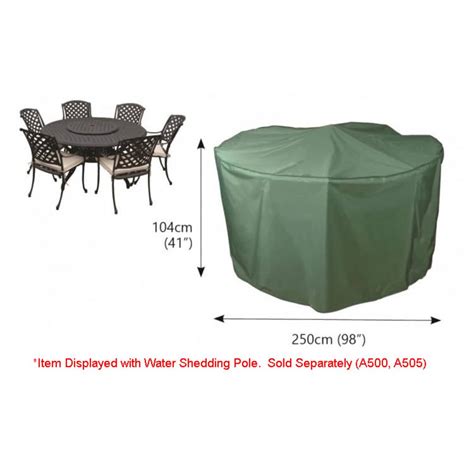 Bosmere Circular 6 8 Seat Set Cover C523 Garden Furniture World