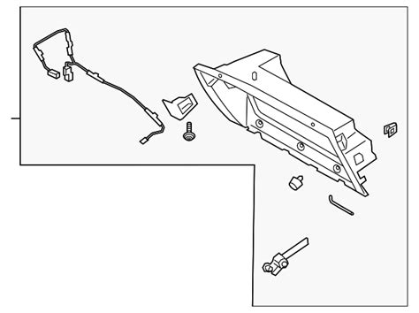 2020 2021 Ford OEM Glove Box Assembly LB5Z 7804338 BB OEM Ford Parts