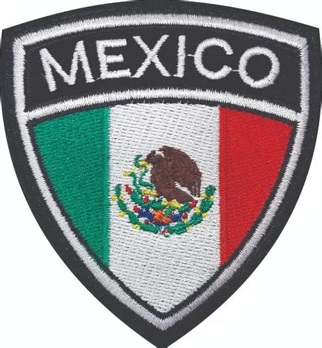 Escudos Bordado Mexico Crest Escudo Parche Tactico Bandera En