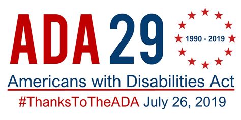 Celebrating 29 Years Of The Americans With Disabilities Act Acl