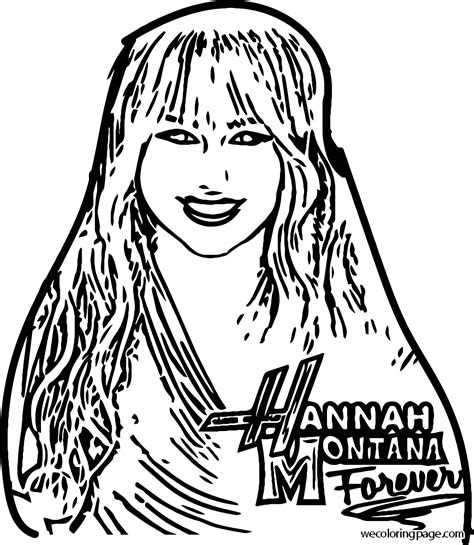 Hannah Montana Coloring Sheet Coloring Pages