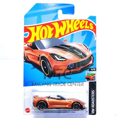 Hot Wheels Corvette C7 Z06 Convertible Bronze N 2023 Shopee Malaysia
