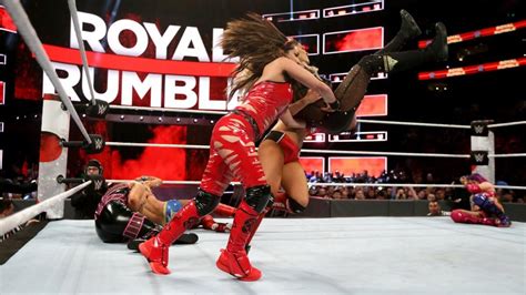 See Photos From The Historic First Ever Women S Royal Rumble Match