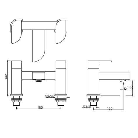 H Type Hot And Cold Water Bath Filler Alive Jaquar Global