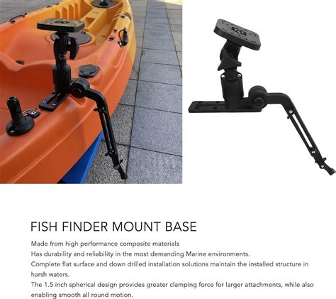 Spyminnpoo Fish Finder Base Kit Nylon And Stainless Steel Greater