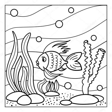 Подводное царство раскраски для детей (много фото) - drawpics.ru