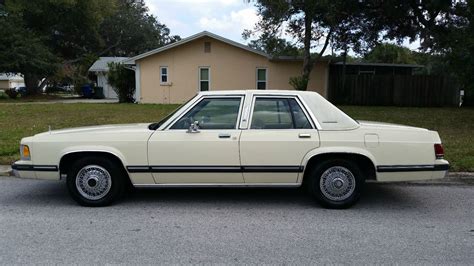 1989 Mercury Grand Marquis Gs 96k Original Miles Florida Car For Sale