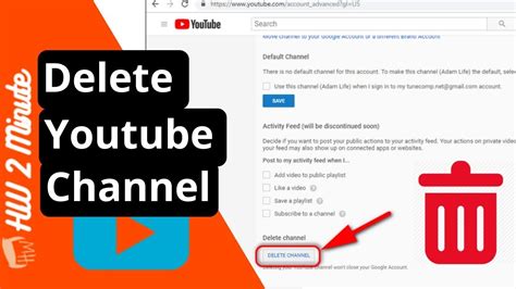 How To Delete Youtube Channel Mavis Shirley