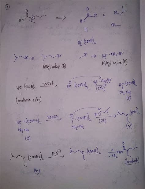 Solved Draw The Two Alkyl Bromide Reactants That Would Be Needed To