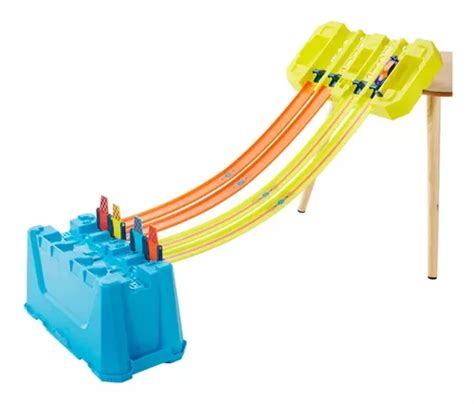 Pista Hot Wheels Track Builder Caixa De Pistas Múltiplas Parcelamento sem juros