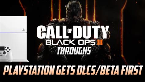 Black Ops Multiplayer Trailer Throughs Ps Ps Gets Dlcs First And