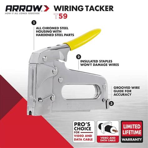 Surebonder Cable Tacker Heavy Duty Manual Staple Gun In The 45 Off