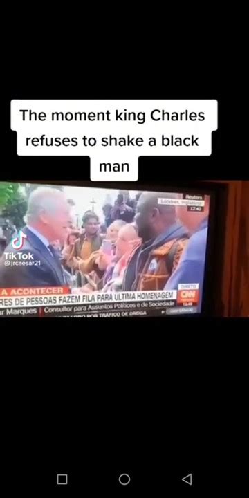 The Moments King Charles Avoided Handshake From A Black Man | Photos And Video - Celebrities ...