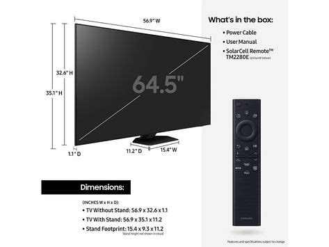 what are the dimensions of a 65 inch tv box - Trang Neel