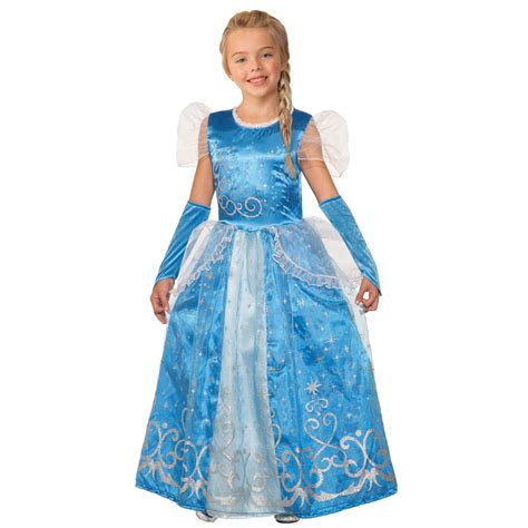 Girls Princess Celestia Blue Costume - Walmart.com