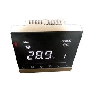 Buy Modbus Programmable Touch Screen Room Thermostat from Shenzhen ...