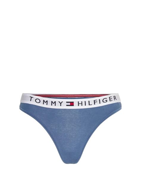 Culotte Tommy Hilfiger Bleu Pallas Cuir