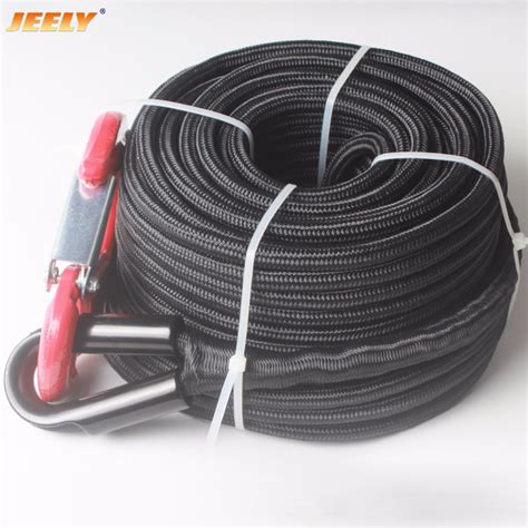 10mm 30m UHMWPE Fiber Core With Polyester Jacket Double Braided Winch