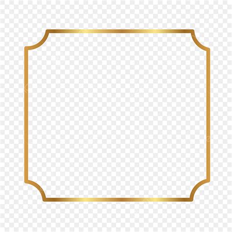 Cadre Gold PNG Transparent Images Free Download | Vector Files | Pngtree
