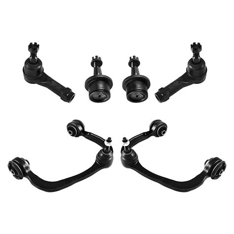 Astarpro 6pc Front Suspension Kit Front Upper Control Arms Front Lower Ball Joints Outer Tie