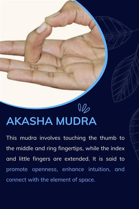 Akasha Mudra Hand Mudra And Their Meaning Yoga Mudras Hand Mudras