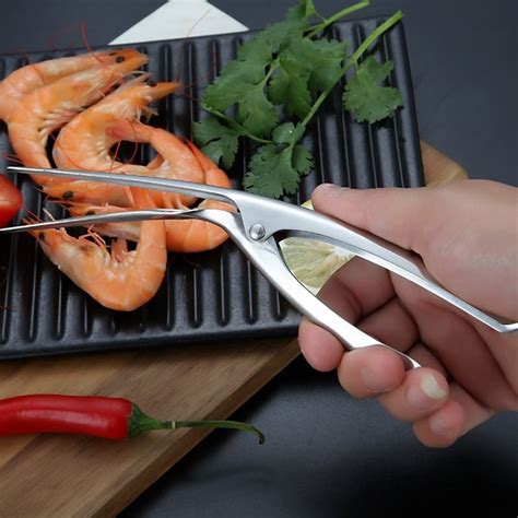 46% off on Stainless Steel Prawn Peeler & Shrimp Deveiner Tool