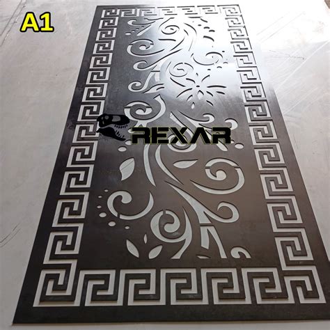 Jual Plat Motif X Cm Type A Ornamen Pagar Laser Cutting